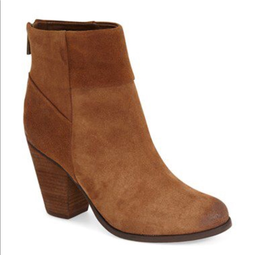 ARTURO CHIANG BROWN SUEDE BOOTIES - Picture 1 of 5